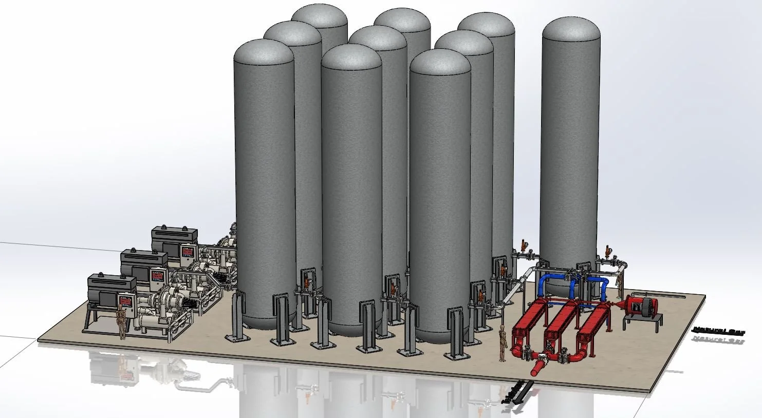 Air Pressurization System for Boeing Autoclaves (Senior Design Project) - Spring 2019
