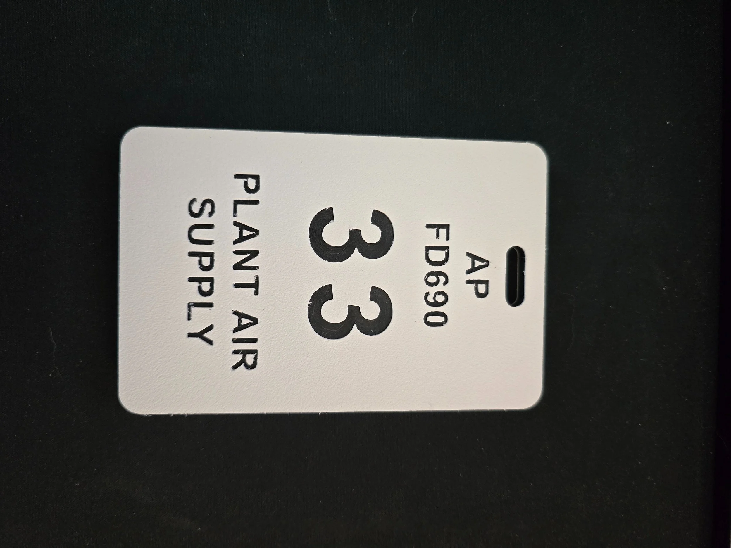I also make custom engraved valve tags