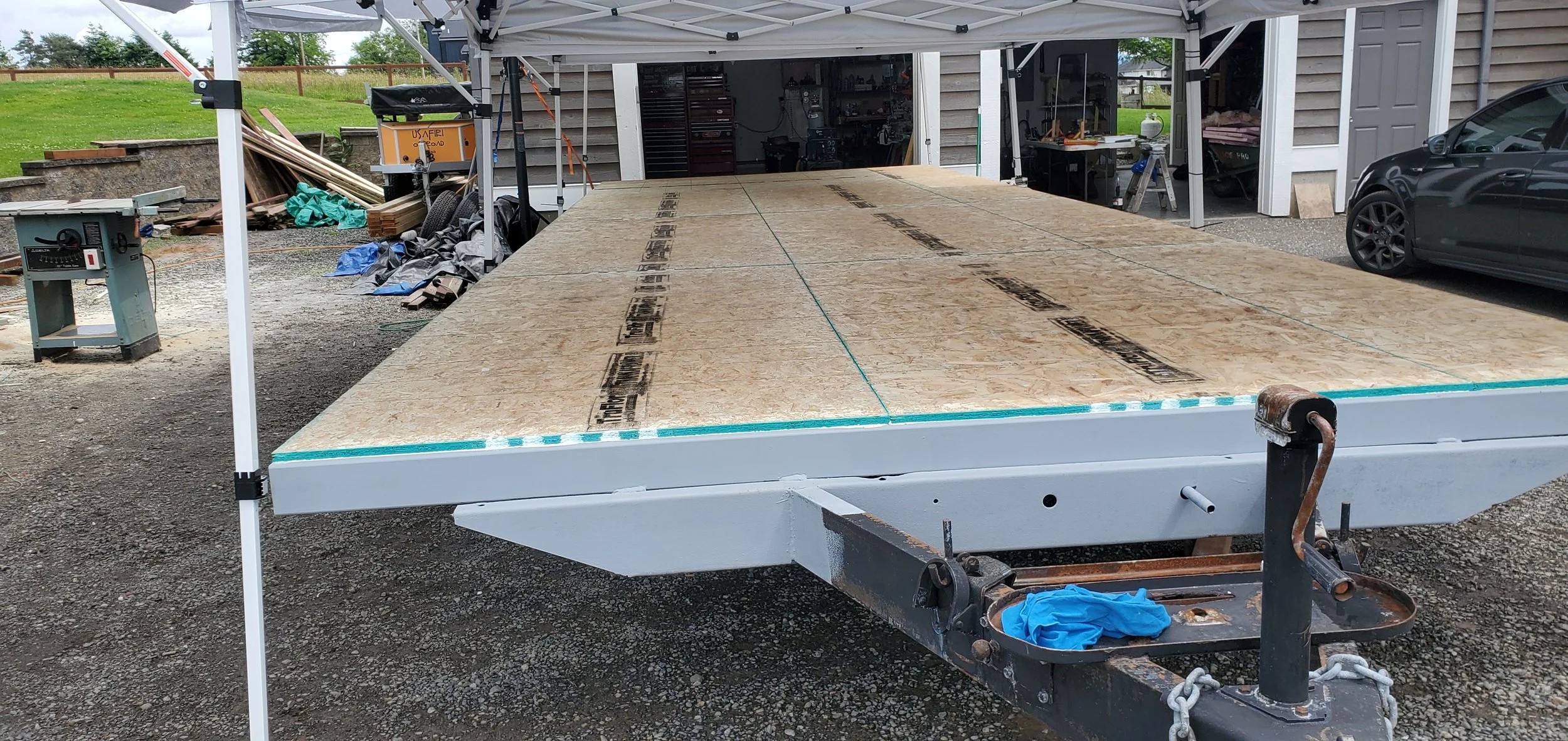 Installing subfloor