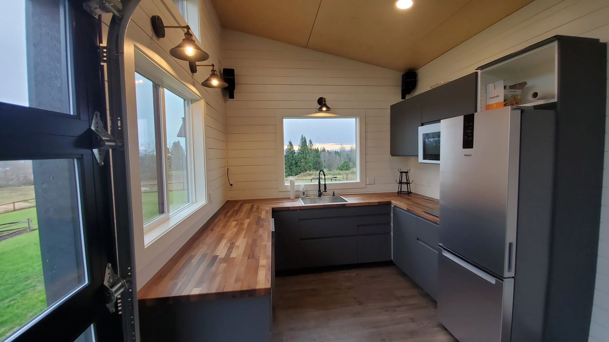 Finished kitchen