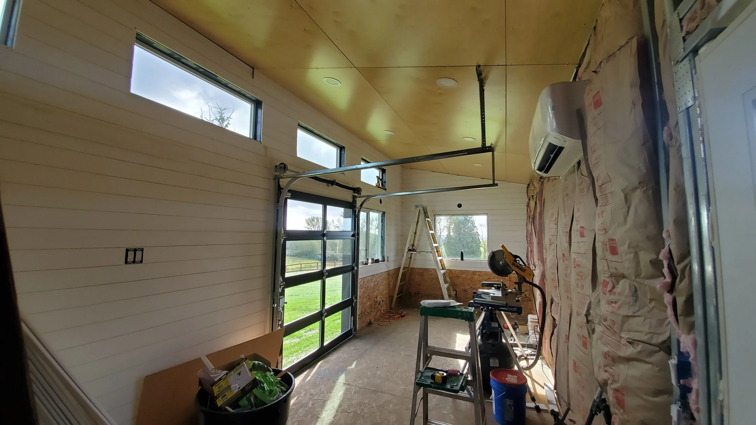 Installing interior finish