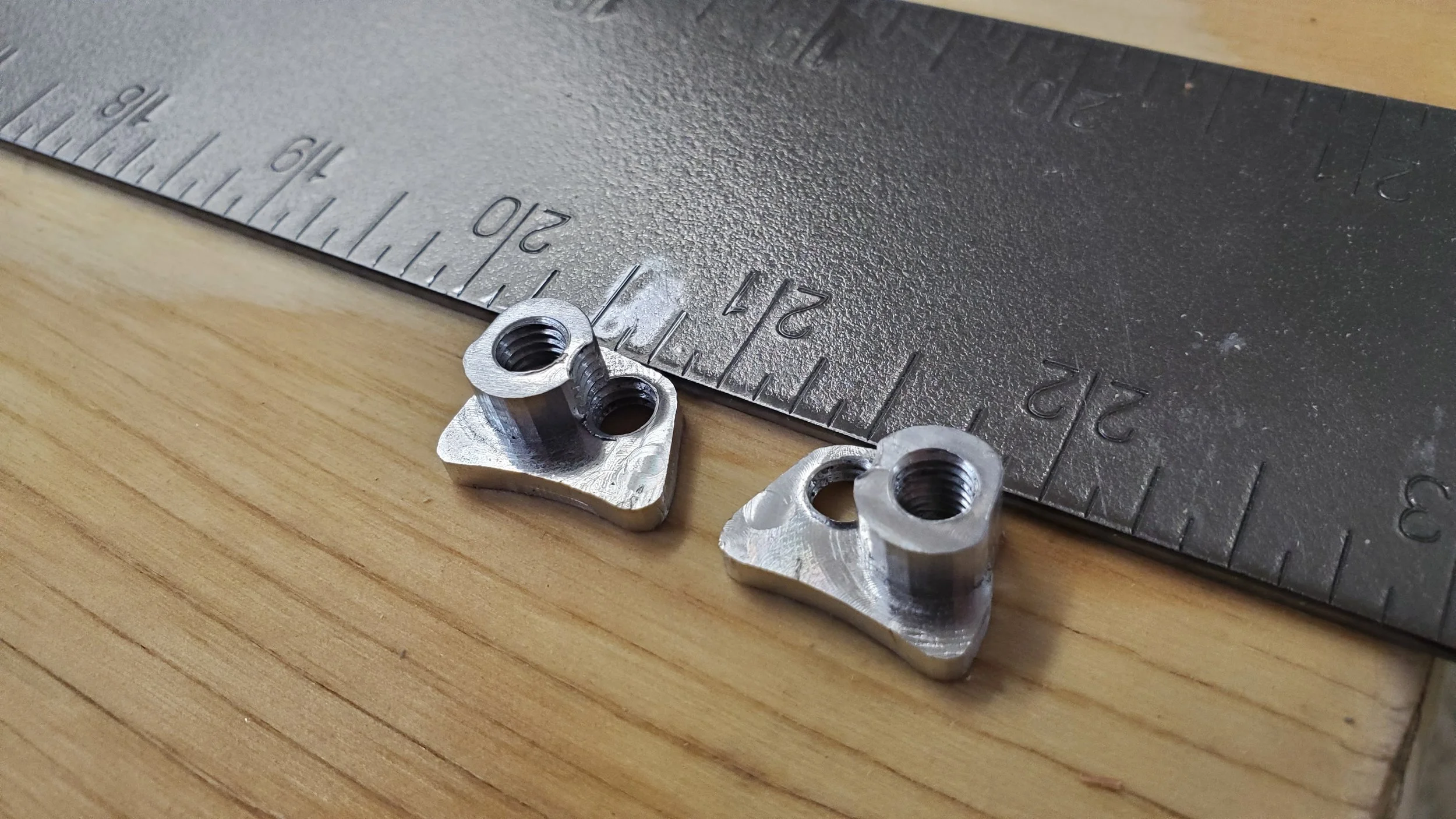 Aluminum front bike sprocket adapters