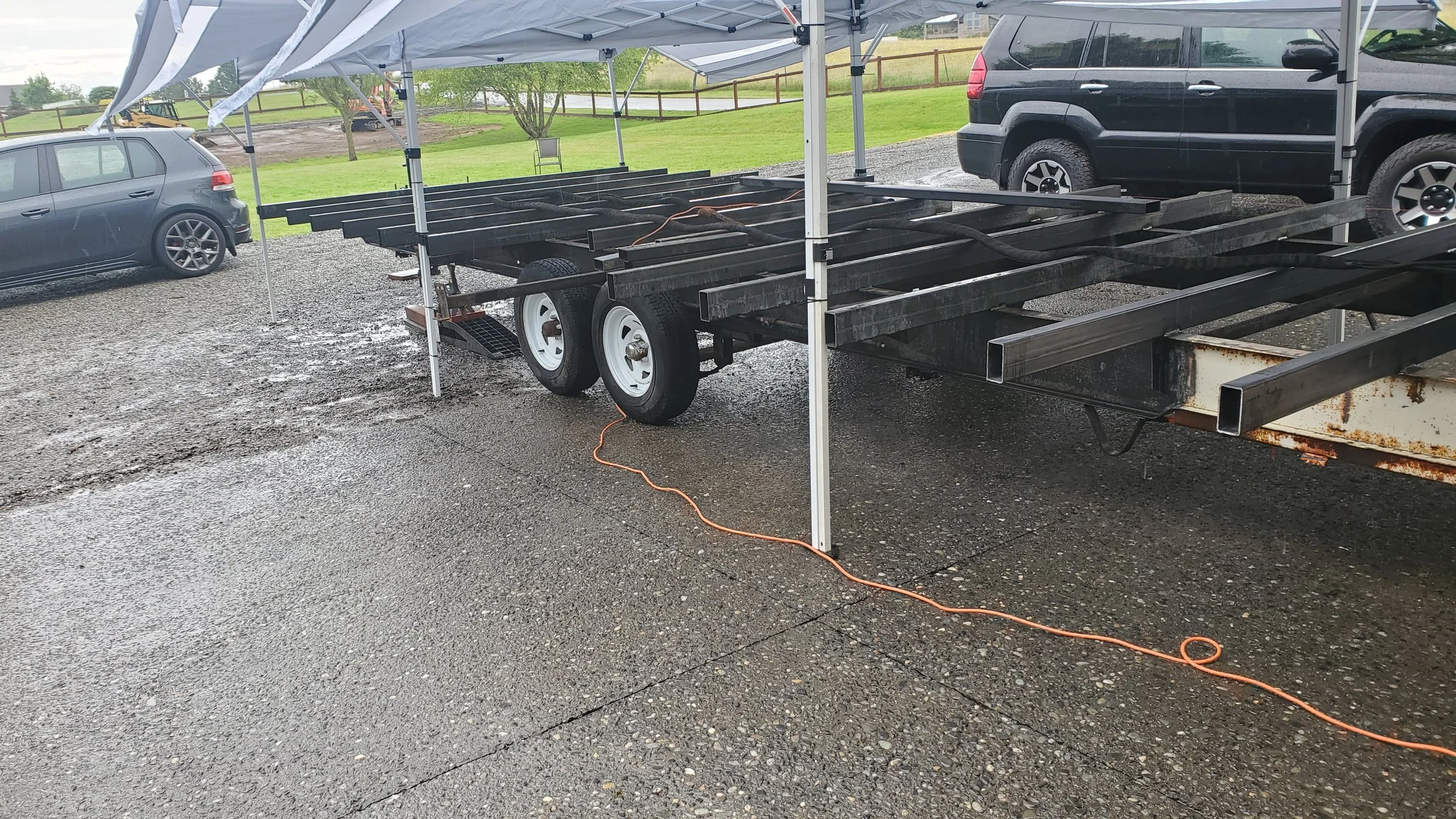Using a trailer as a "Foundation"