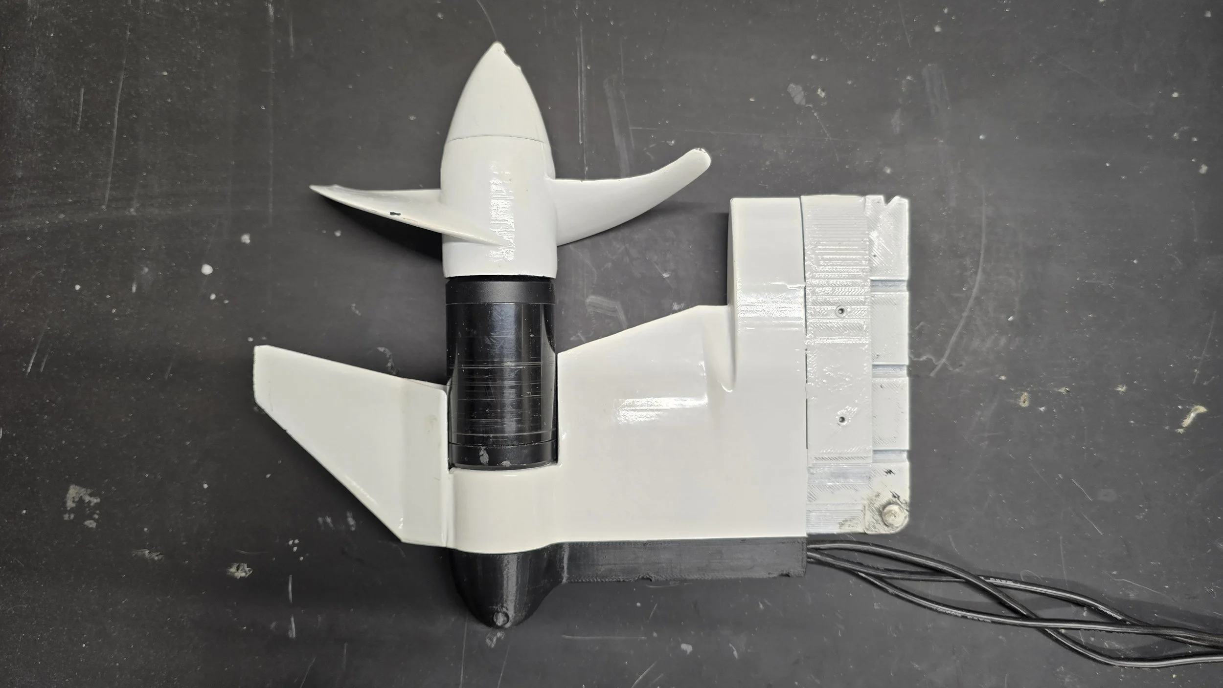 3D printed motor assembly and 3D printed prop