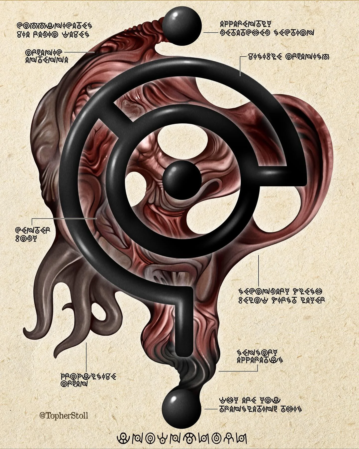 👁️✨ What if Unown aren&rsquo;t as they appear&hellip; but fragments of something vast, alien, and incomprehensible. 

These enigmatic organisms are thought to be trans-dimensional, only partially visible in our 3D world. Their presence warps percept