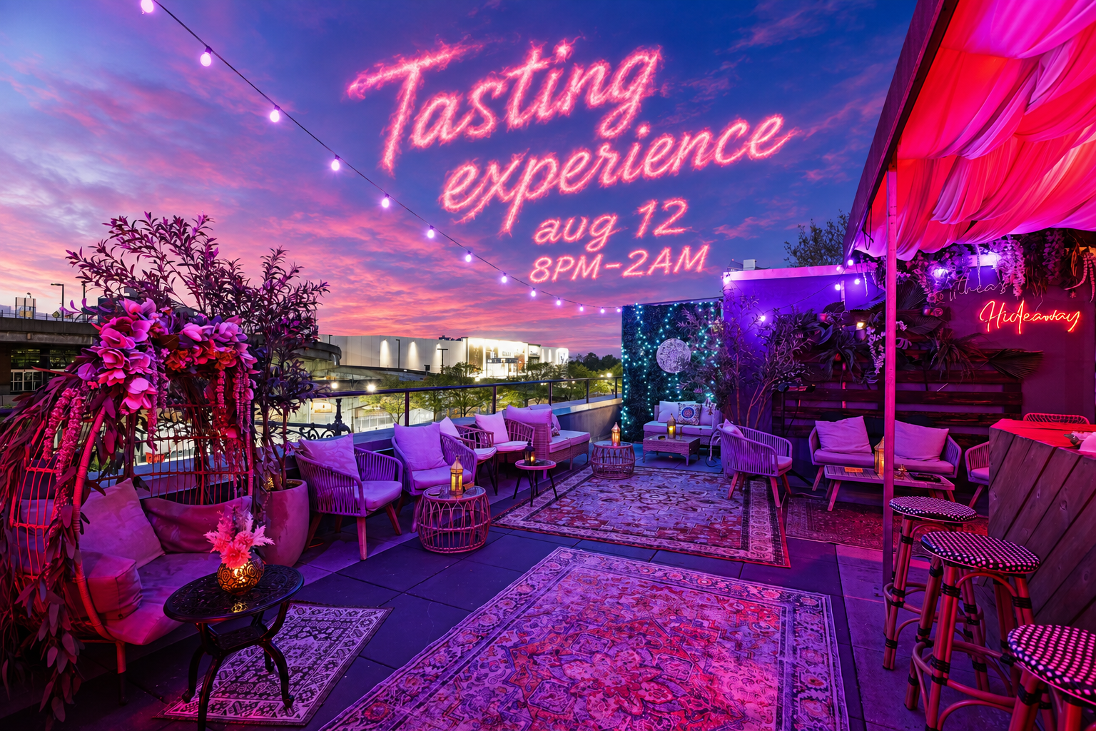 Hookah tasting experience 