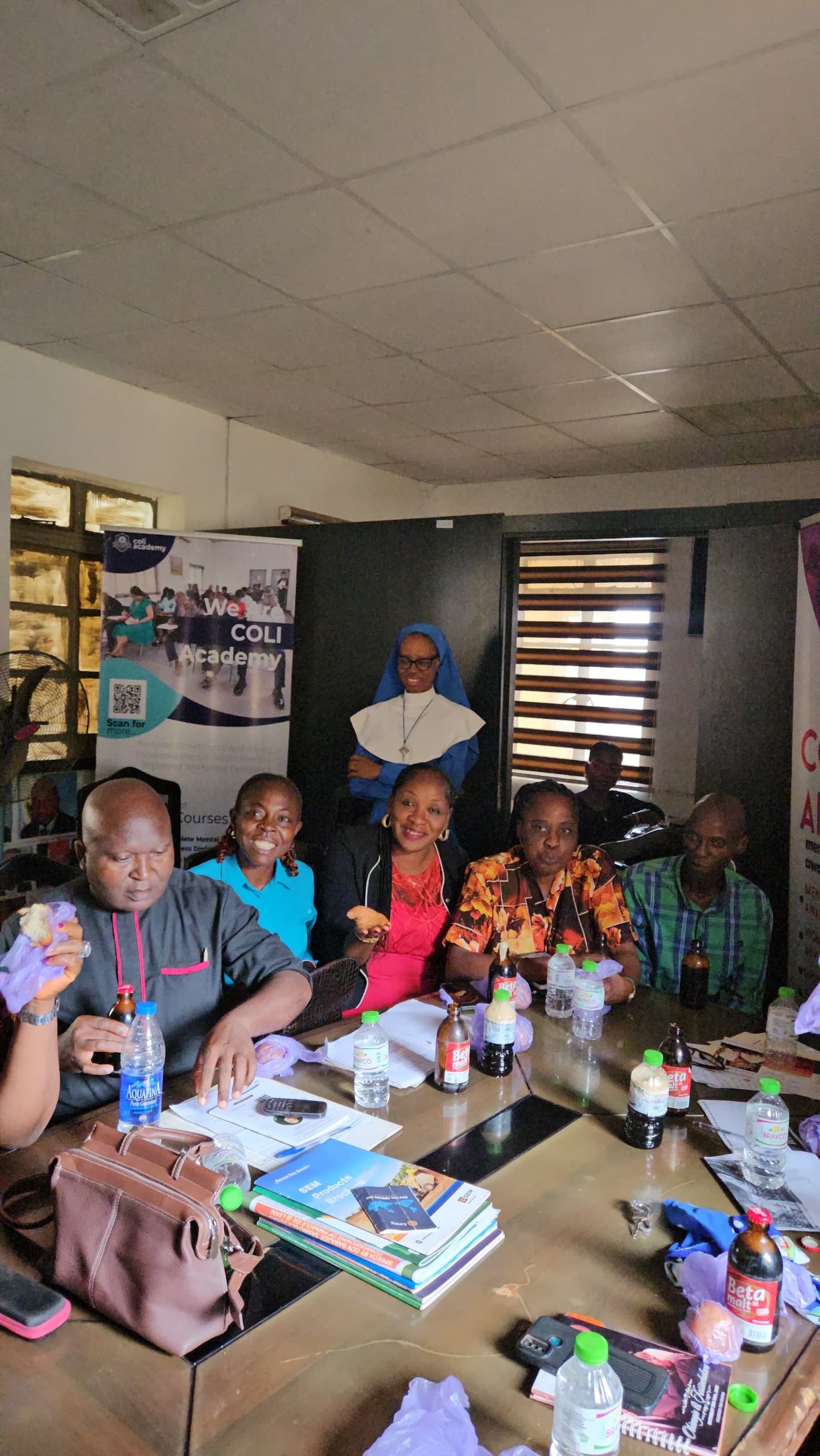 COLI Academy Drives Stress Relief at Enugu Ministry