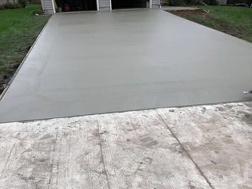 Completed work photos of concrete driveways — Dustin's Custom Concrete ...