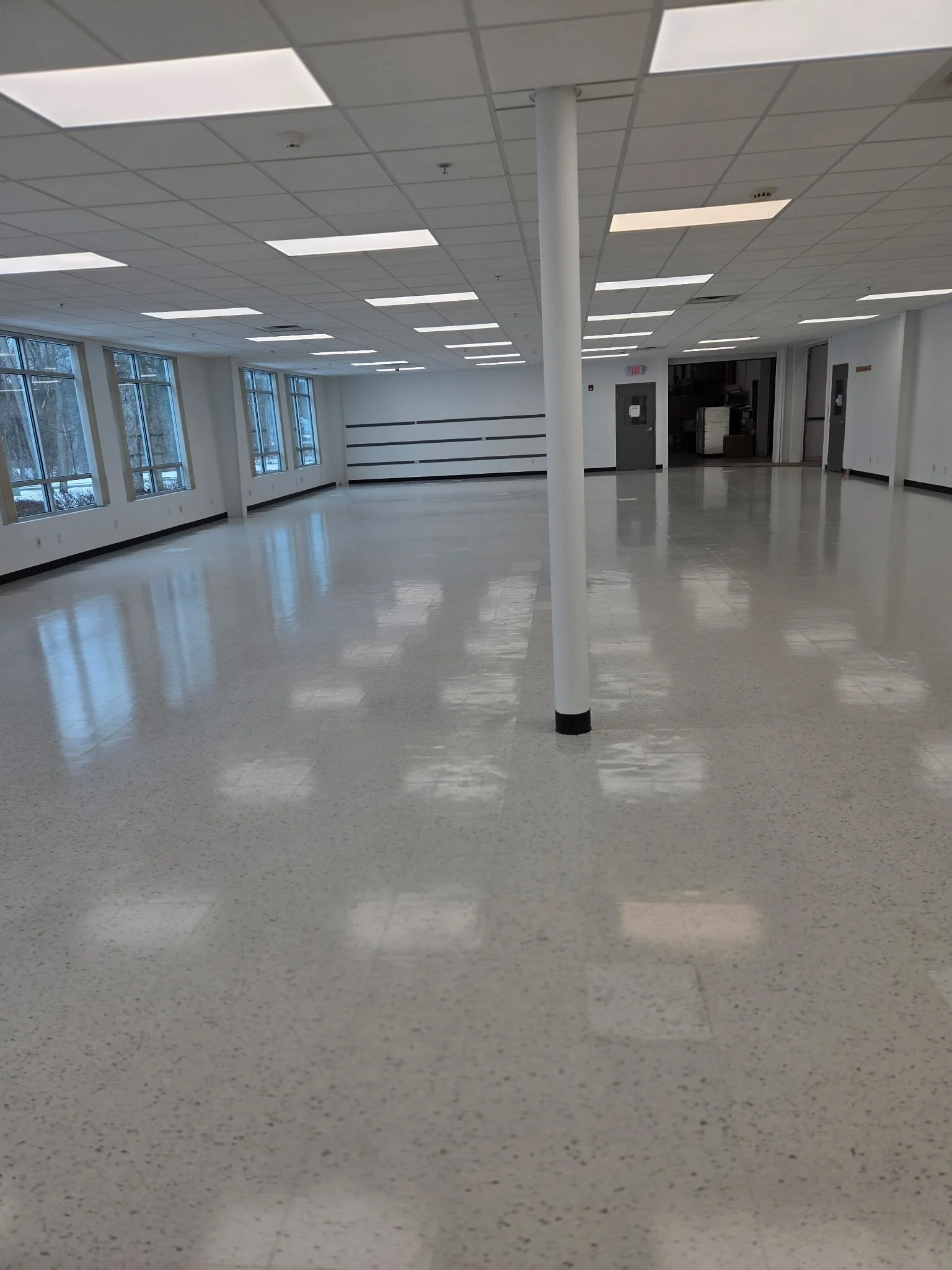 Upgrading a commercial space with new flooring