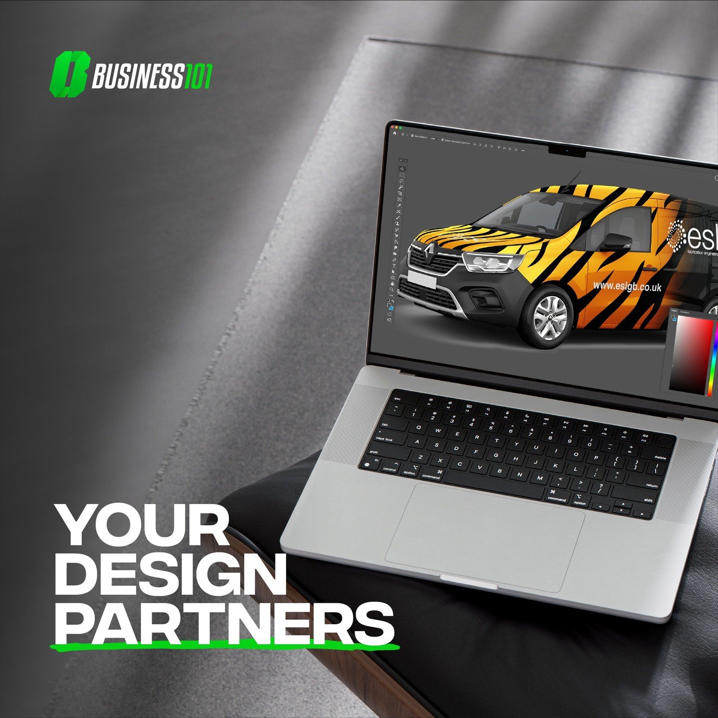 📣 Did you know? 📣

At Business 101, we offer FREE designs for your vehicle livery, always!

You don't have to commit until you're truly in love with your concepts. It's all about finding the perfect fit for your brand. 

Reach out today and let's d