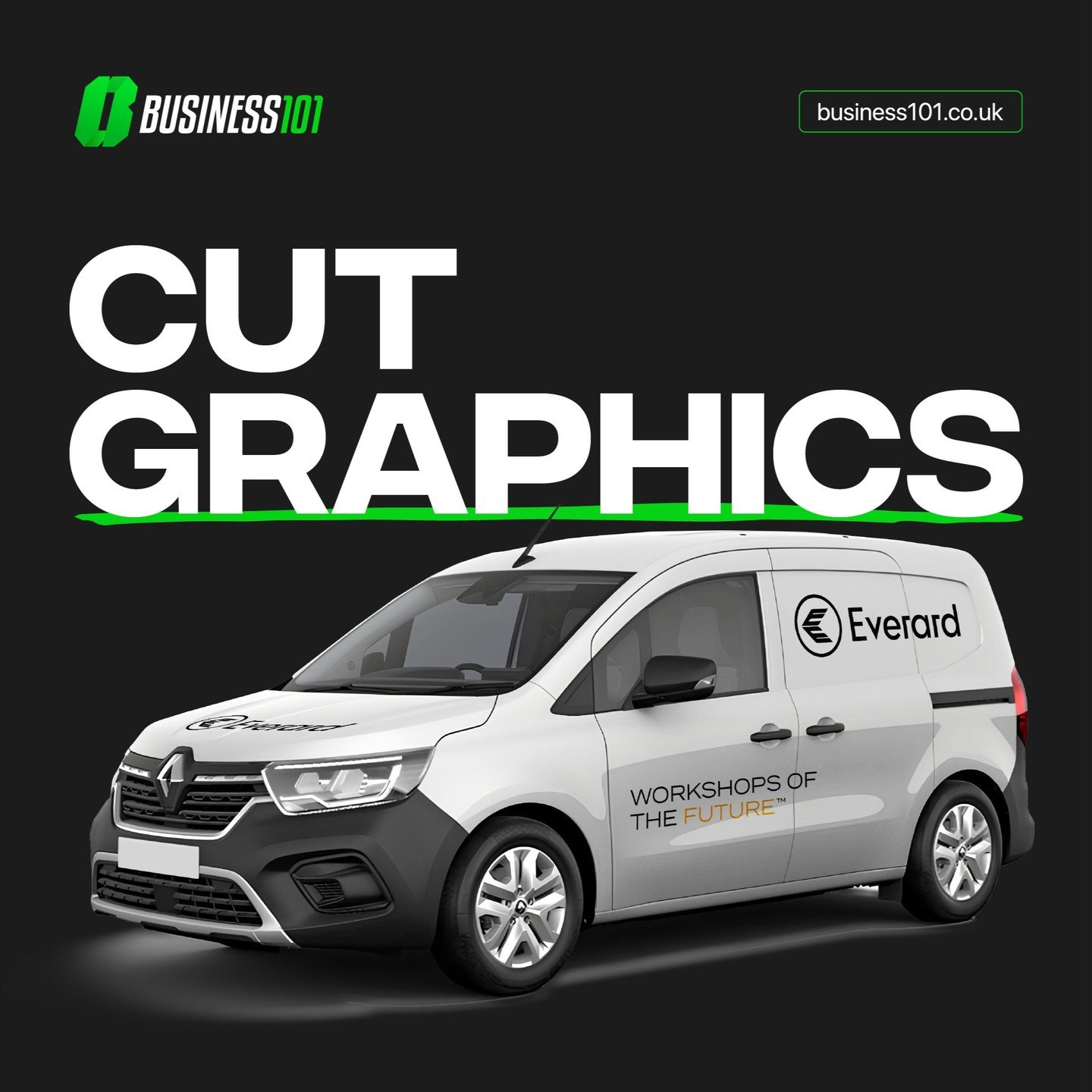 We have a range of vehicle livery solutions tailored to suit your budget 💰

Our Cut Graphics options begin at just &pound;200 + VAT, providing an affordable yet effective choice 💷

If you're ready to customise your vehicle, feel free to drop us an 