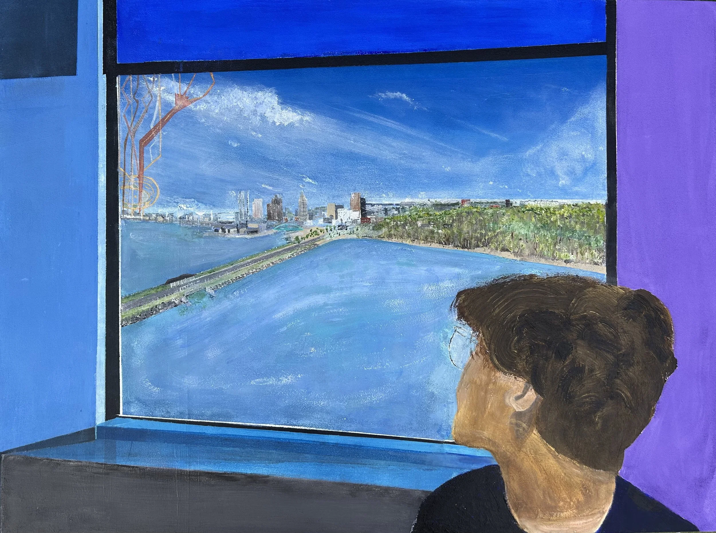 Reuben Considering Providence
Across the Bay, August 2025