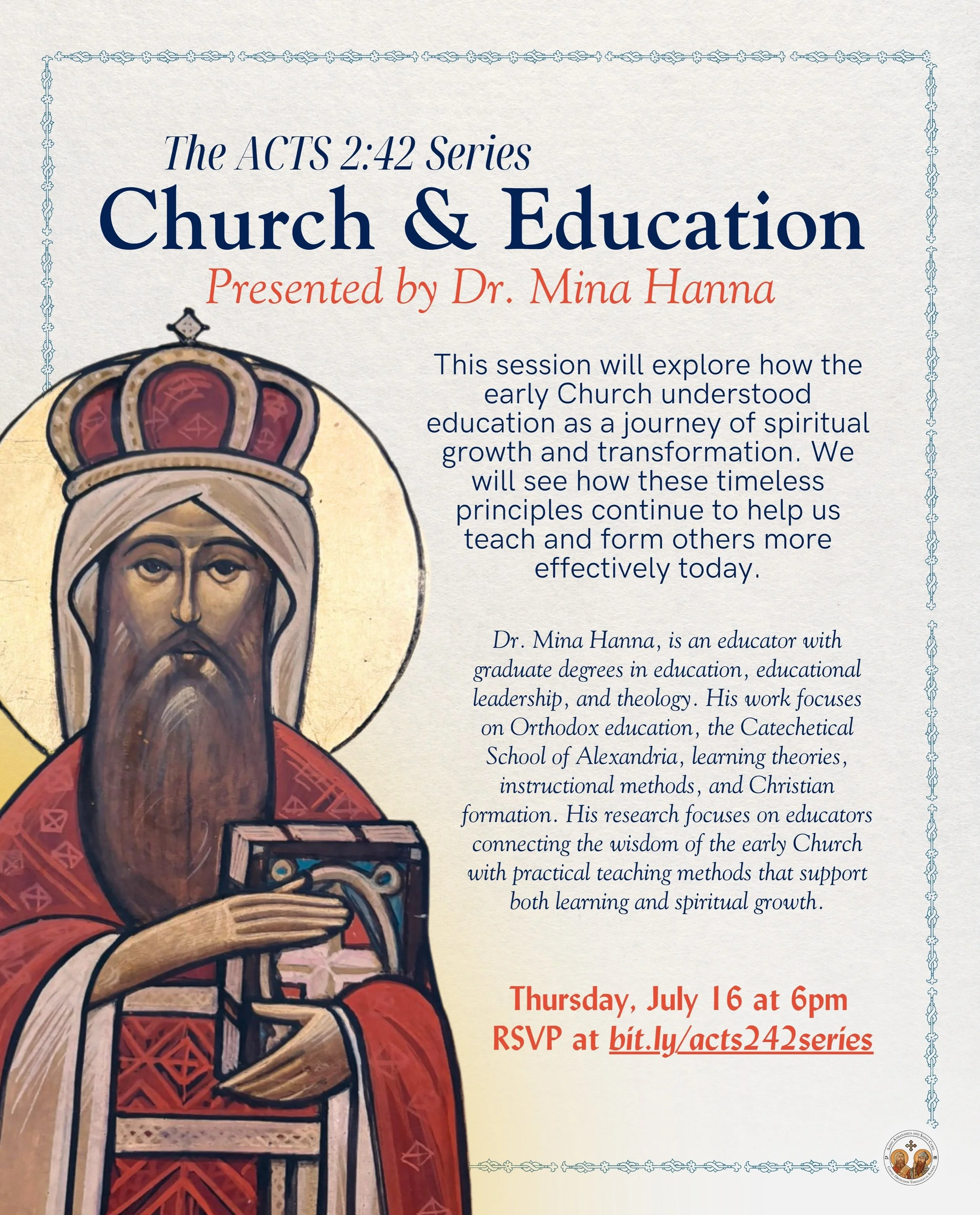 How did the early Church understand education?

Long before the modern classroom, the Church saw education as far more than the transfer of knowledge, it was a lifelong journey of spiritual formation, discipleship, and transformation in Christ.

Join