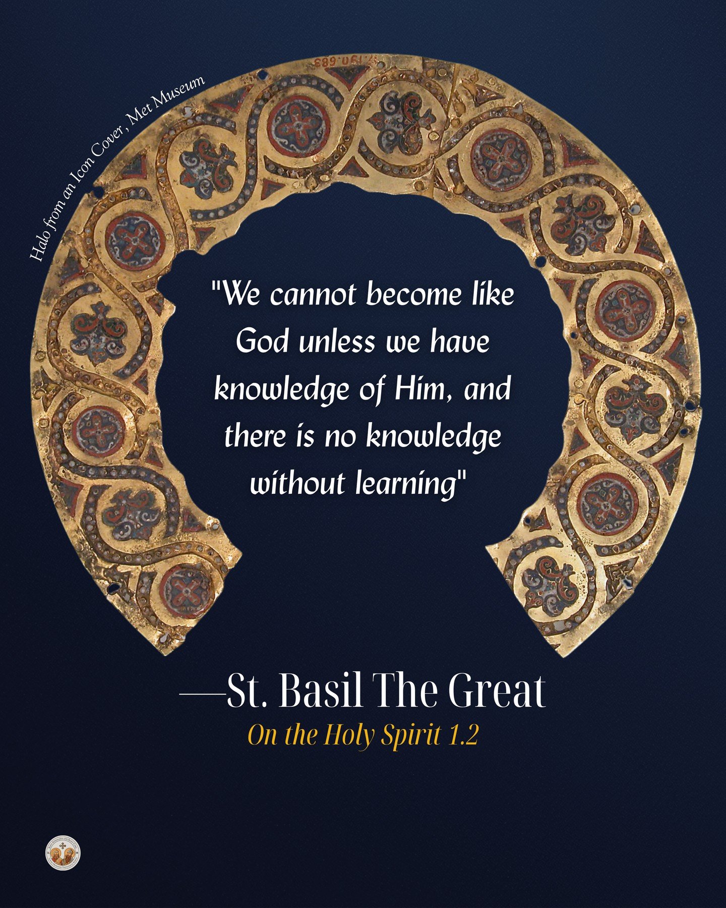 The pursuit of theology is ultimately the pursuit of knowing God more deeply. Every page of Scripture, every teaching of the Church Fathers, and every moment of study invites us into a closer relationship with Christ.⁠
⁠
May the words of St. Basil re