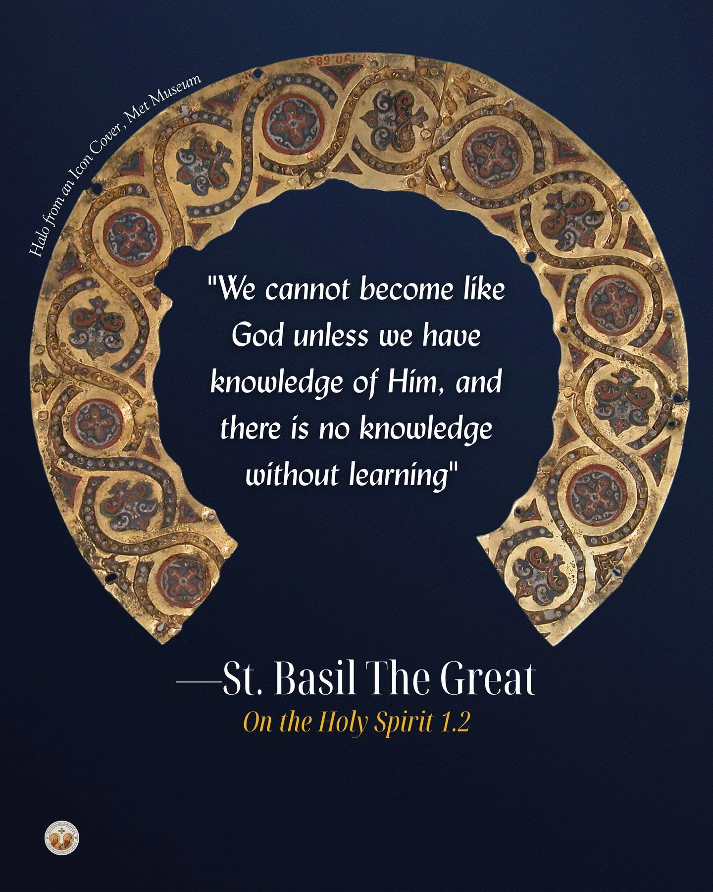The pursuit of theology is ultimately the pursuit of knowing God more deeply. Every page of Scripture, every teaching of the Church Fathers, and every moment of study invites us into a closer relationship with Christ.⁠
⁠
May the words of St. Basil re