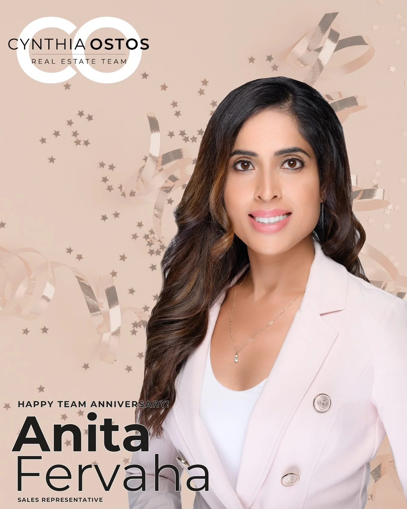 ✨ Today we celebrate an incredible milestone as we mark 5 years with @anita.fervaha ✨

From the very beginning, Anita has been an integral part of our team family. Her professionalism, dedication, and compassion have made a lasting impact on our clie