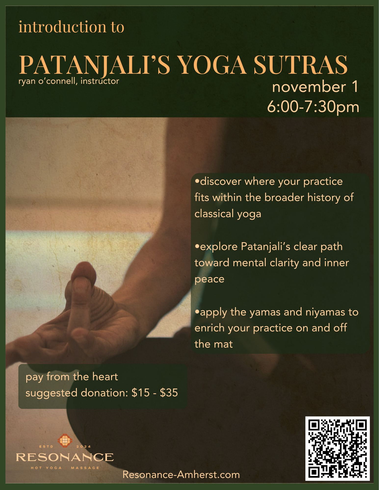 Introduction to Patanjali’s Yoga Sutras