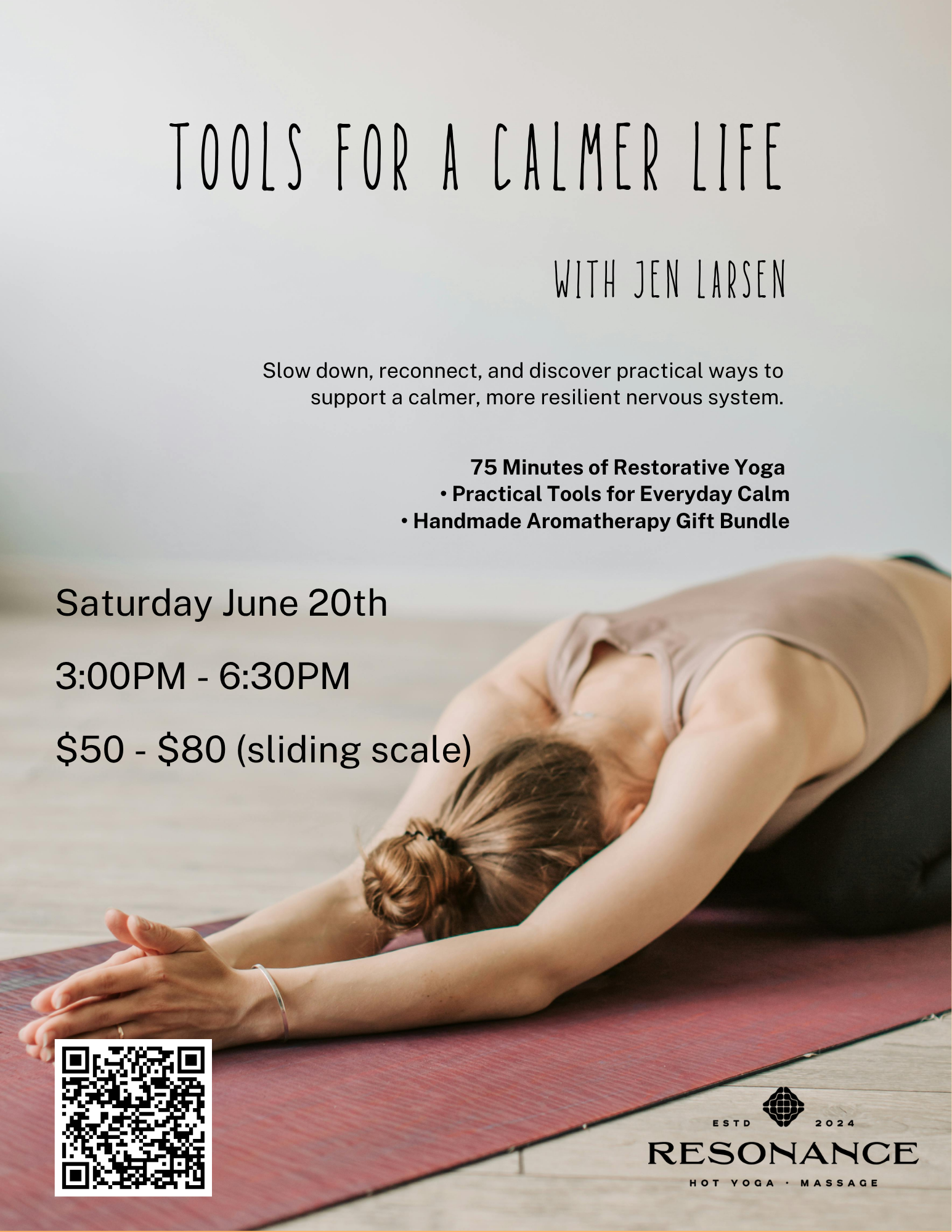 Stress Less: Tools for a Calmer Life | Restorative Yoga & Nervous ...