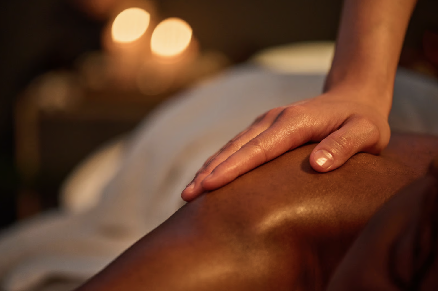 A relaxing arm massage.