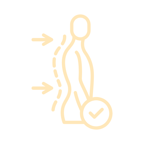 An icon of perfect posture.