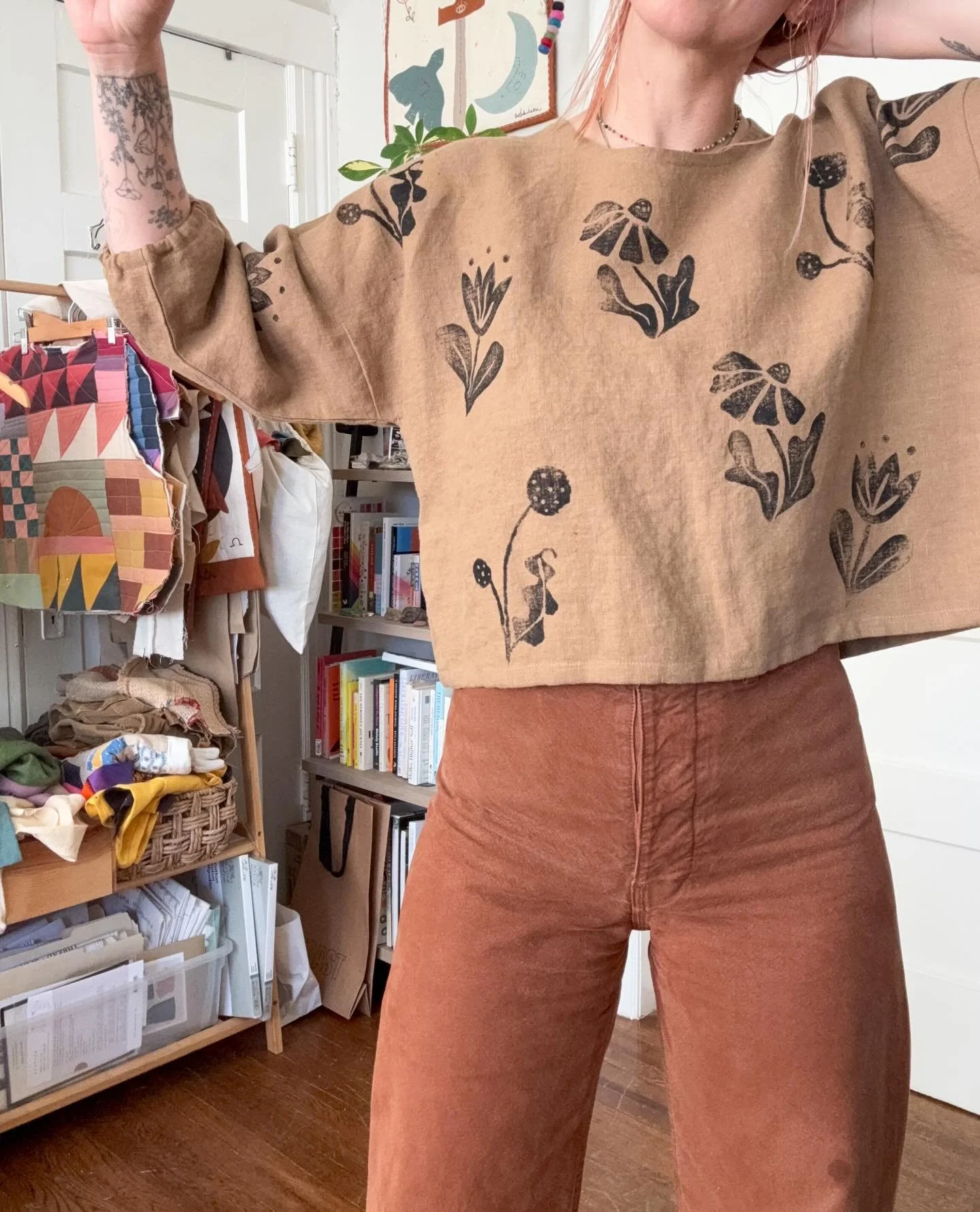 Always a little risky to play dress up with the things made for a shop update&hellip;

Lucky for you all I am practicing restraint and not keeping these things for myself. 

Holiday shop update coming tomorrow! A full preview of everything available 