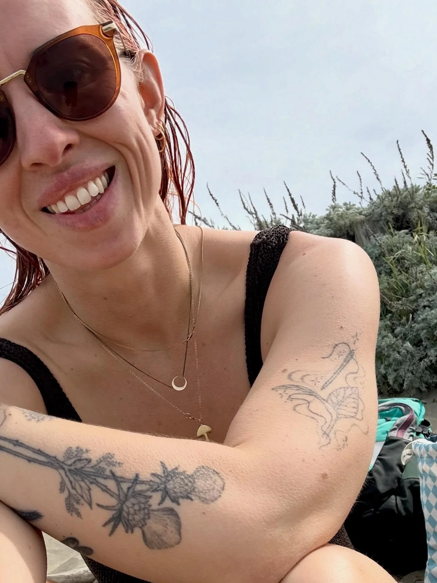 Some moments of joy, wonder and awe in March so far 💗

1) biked to the beach and swam in the bay (and no longer trying to hide or minimize the lines on my face)
2) a favorite quote by a favorite author
3) this book is excellent and is coming out tom