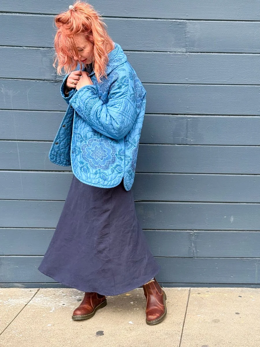 why I wear BLUE so much