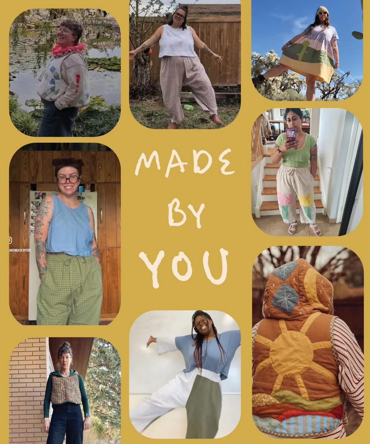 🪡 MADE BY YOU 🧵 

In celebration of #MeMadeMay, here are some recently YOU MADE Thread + Sprout pieces! Check out these amazing sewists and all of their creations!

1) Soft Armor by @kaitlynintherain
2) Foundation Top and Dance Pants by @madebychan