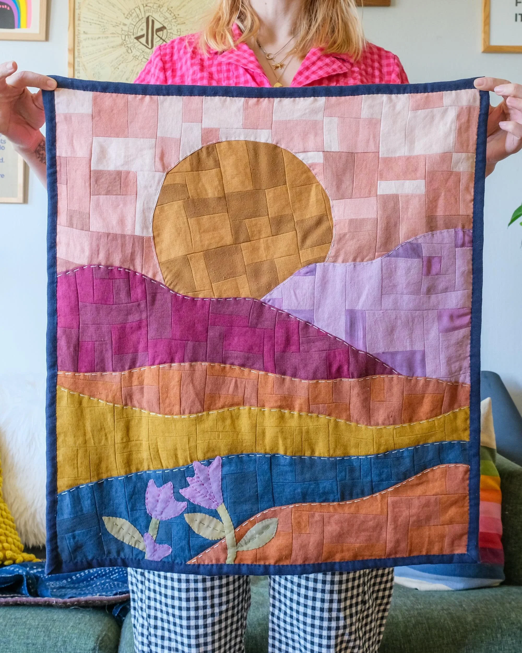 Returning to Source🌱

A few weeks ago, I was feeling quite despondent and stuck with my work. I have felt disconnected from my creativity and my identity as a &ldquo;fiber artist&rdquo;. I love that most of my work now is teaching classes and develo