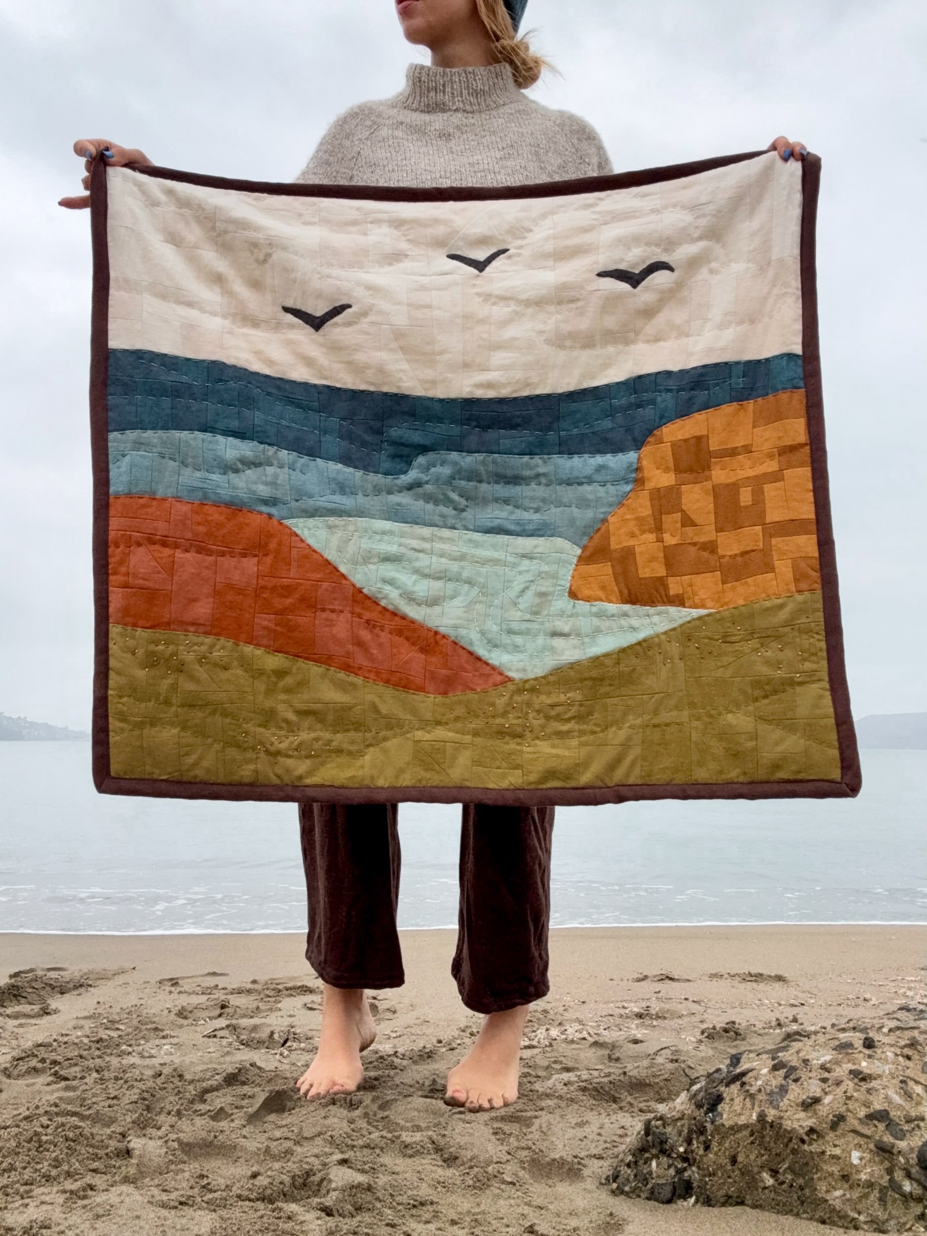 &ldquo;At the Edge&rdquo;

Nothing makes me feel quite as in love with and in awe of life as standing at the edge of the ocean and feeling her vastness and my insignificance but also the miracle that this all exists. Water is sacred. Protect and defe