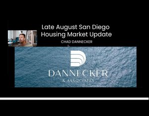 Late August San Diego Housing Market Update