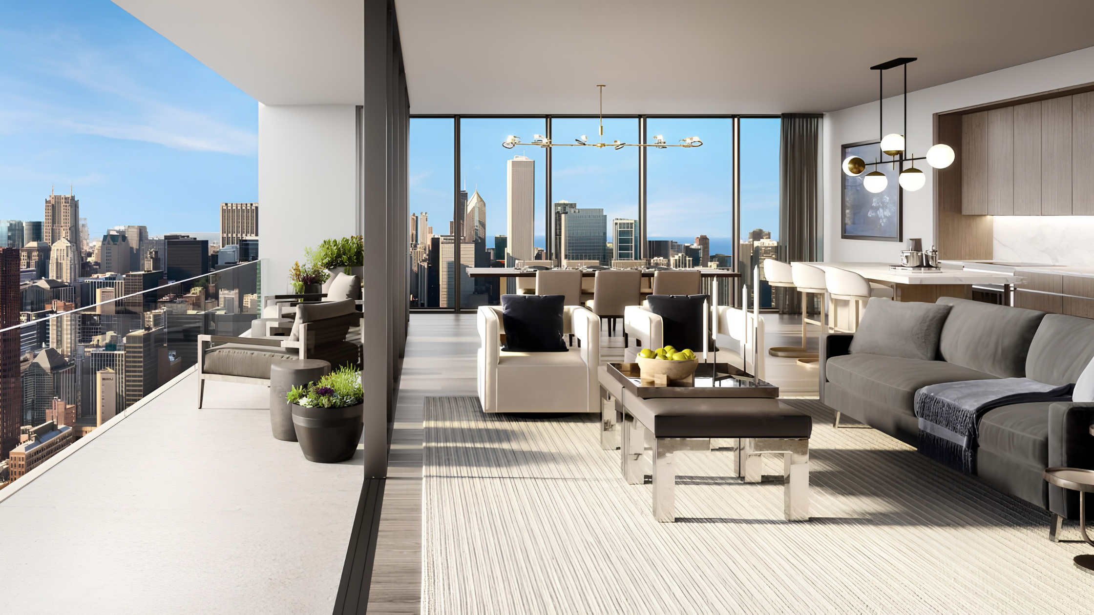 South Loop Ad- Modern Condo Buildings