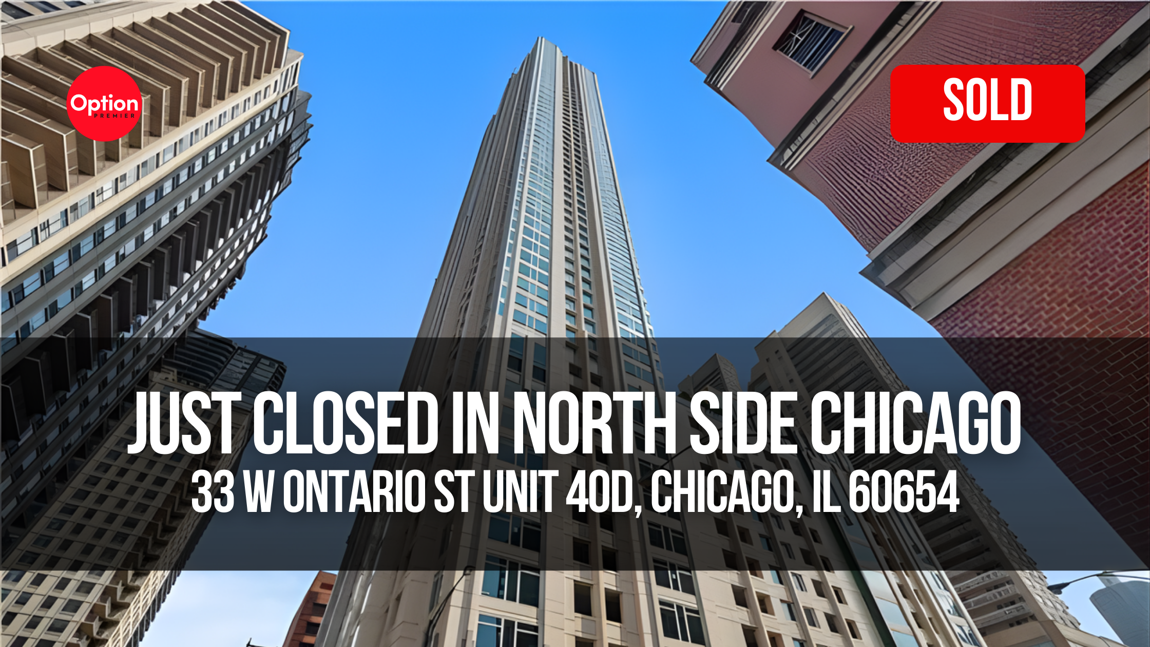High-Floor Condo Just Closed in River North — 33 W Ontario St Unit 40D, Chicago, IL 60654