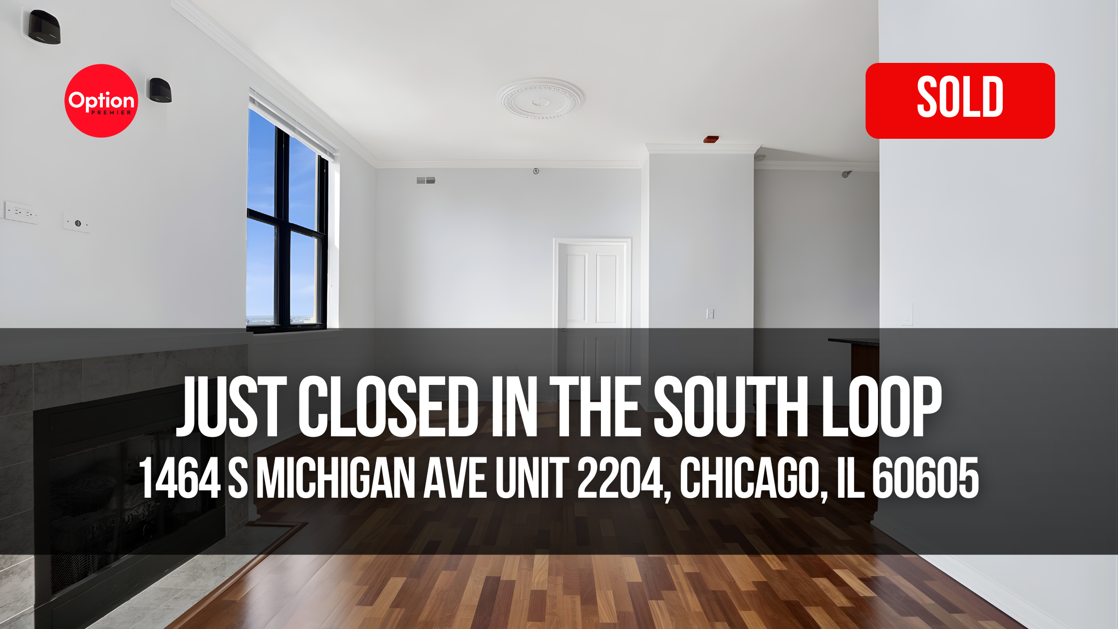 High-Floor Corner Condo Just Rented in South Loop — 1464 S Michigan Ave Unit 2204, Chicago, IL 60605