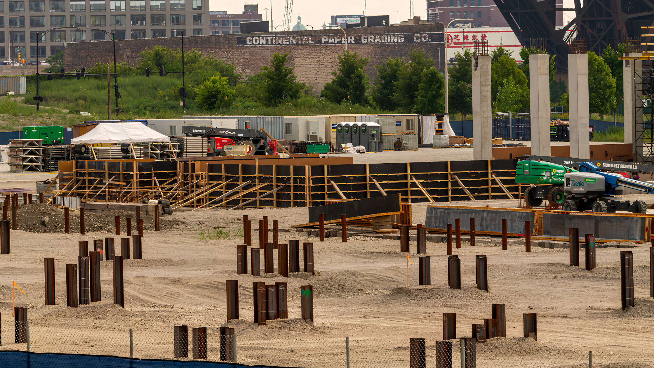 McDonald's Park is starting to show out at The 78.
