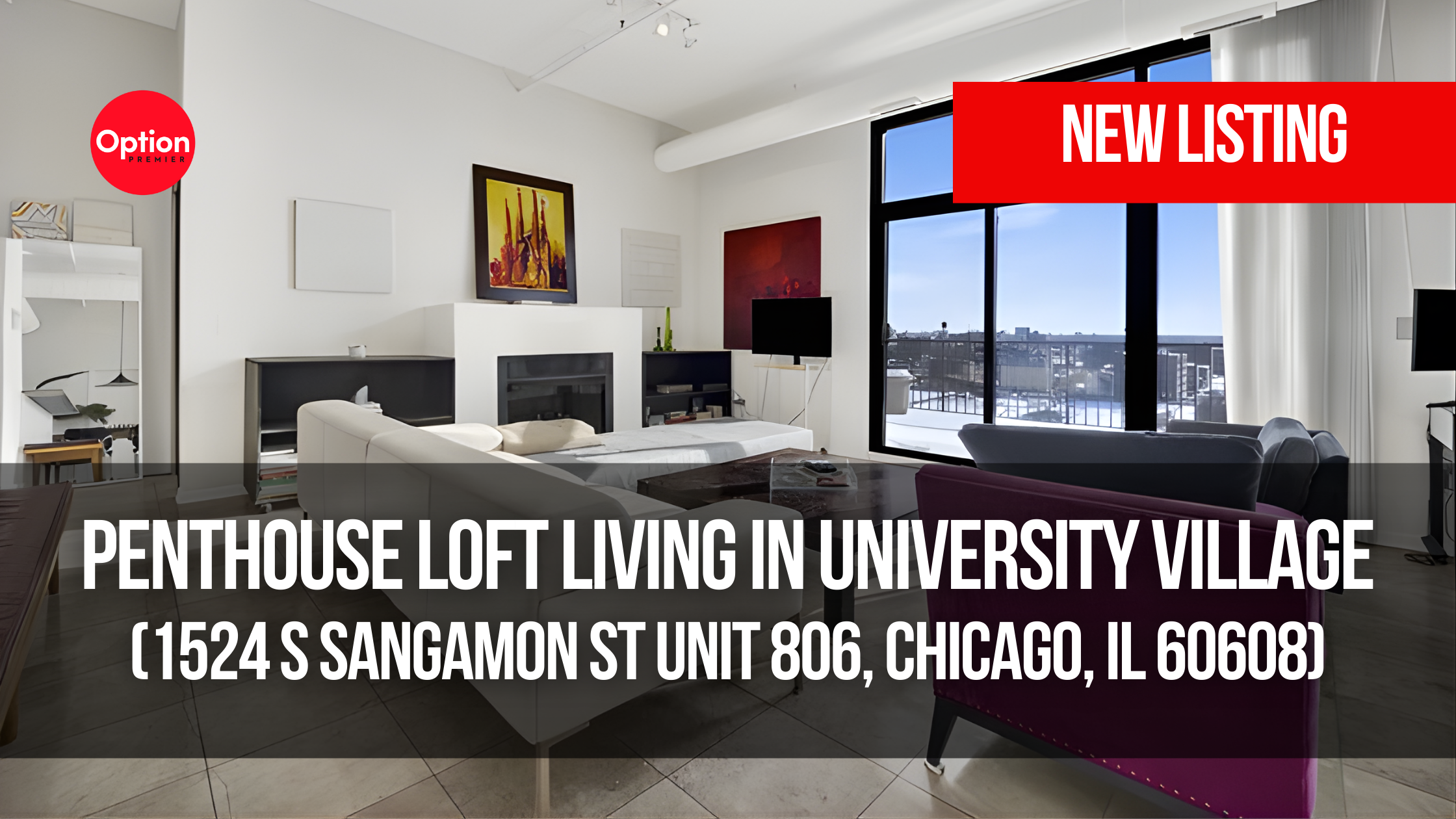 Just Listed (Video Tour): 1524 S Sangamon St Unit 806, Chicago, IL 60608
