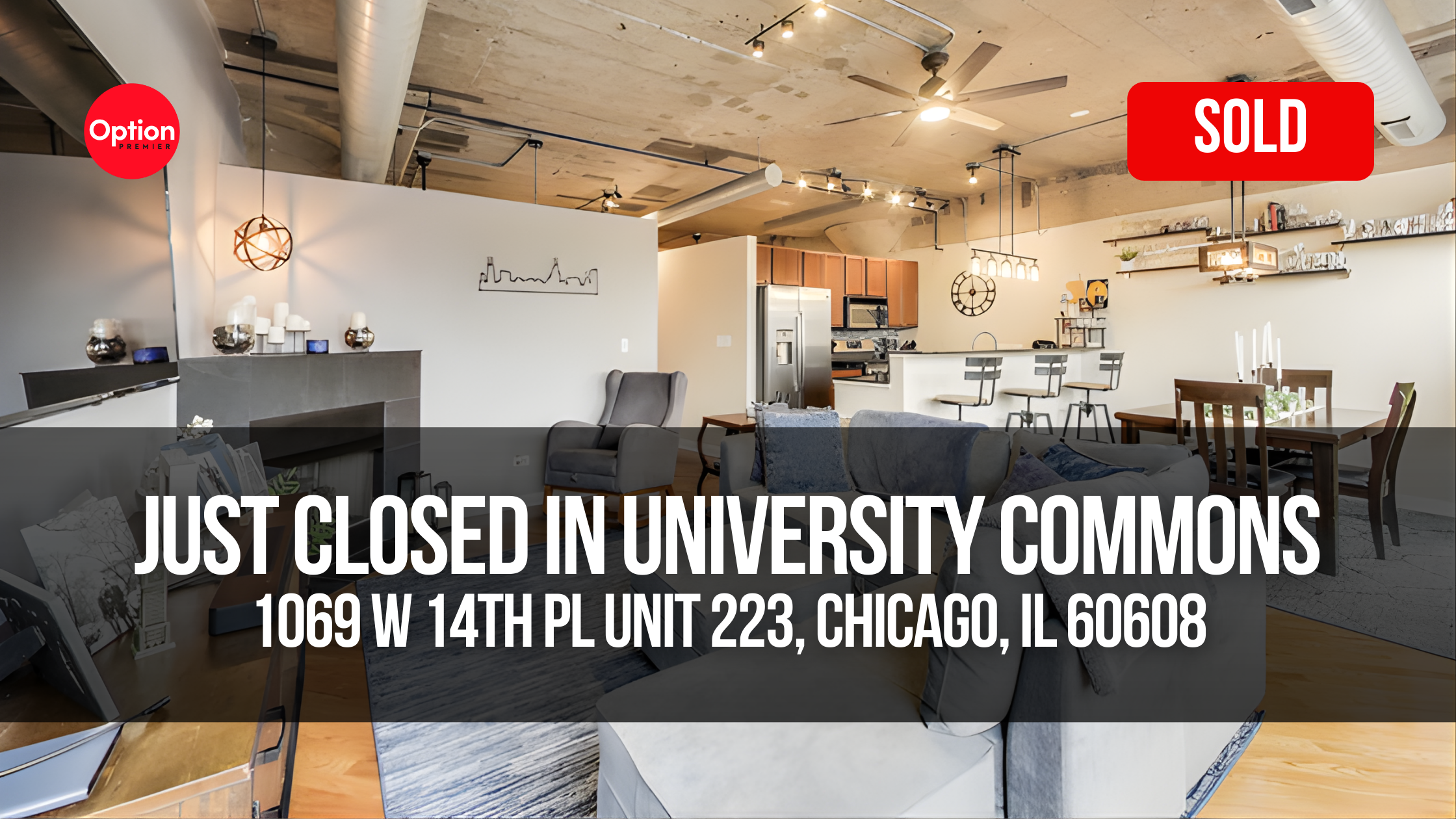 Model-Ready Loft Just Closed in University Commons — 1069 W 14th Pl Unit 223, Chicago, IL 60608