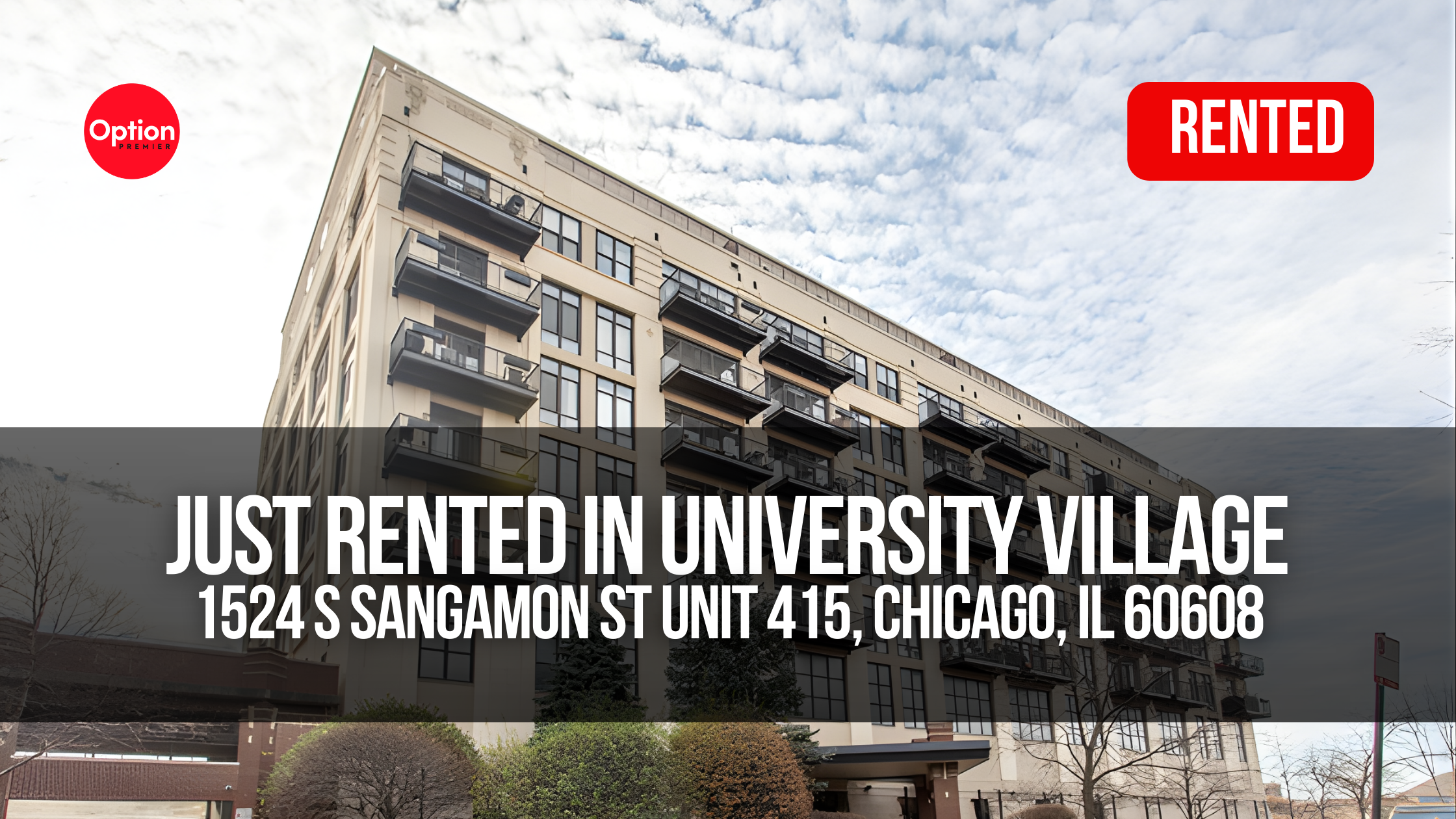 Just Rented in University Village: 1524 S Sangamon St Unit 415, Chicago, IL 6060