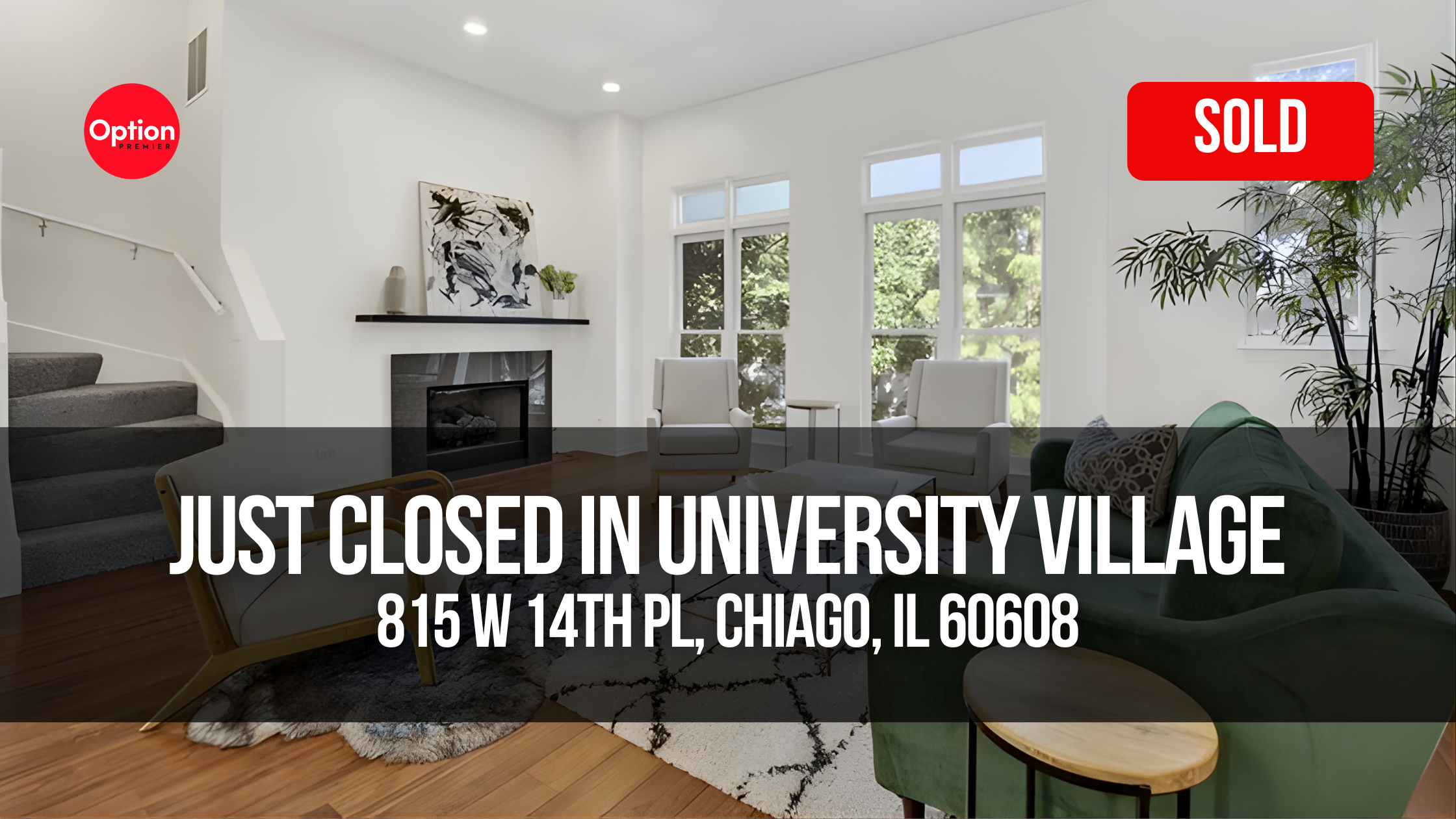 Beautiful Corner Home Just Sold in University Village — 815 W 14th Pl, Chicago, IL 60608