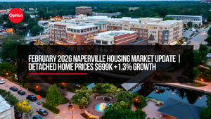 February 2026 Naperville Housing Market Update | Detached Home Prices $699K +1.3% Growth
