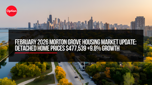 February 2026 Morton Grove Housing Market Update | Detached Home Prices $477,539 +9.8% Growth