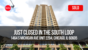 Iconic View Corner Condo Just Closed in South Loop — 1464 S Michigan Ave Unit 2204, Chicago, IL 60605