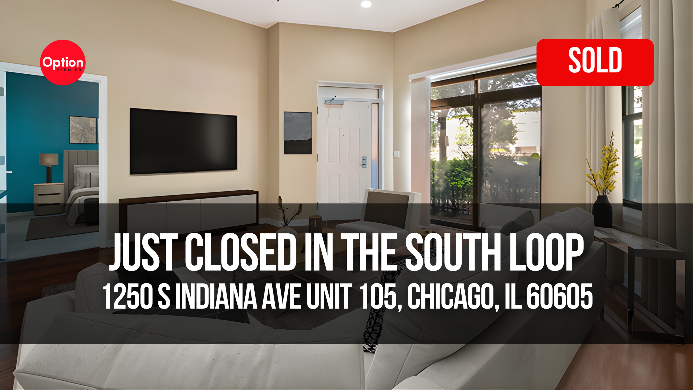 Private Patio Condo Just Sold in South Loop — 1250 S Indiana Ave Unit 105, Chicago, IL 60605