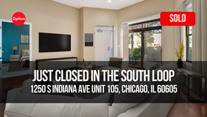 Private Patio Condo Just Sold in South Loop — 1250 S Indiana Ave Unit 105, Chicago, IL 60605