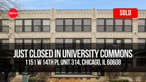 Sunny 1-Bedroom + Den Just Closed in University Commons — 1151 W 14th Pl Unit 314, Chicago, IL 60608