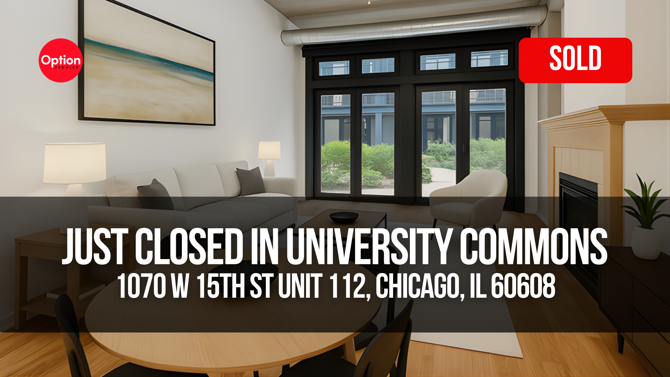 Move-In Ready Loft Just Closed in University Commons — 1070 W 15th St Unit 112, Chicago, IL 60608