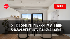 Sun-Filled Loft Just Closed in University Village — 1525 S Sangamon St Unit 312, Chicago, IL 60608