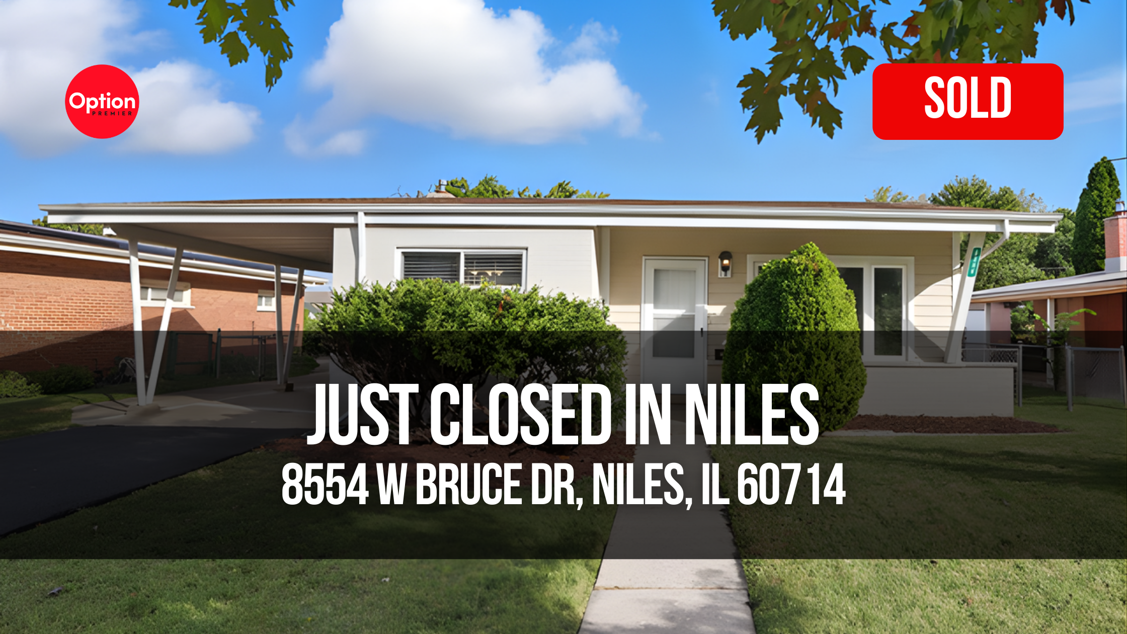 Ranch Home Just Closed in Niles — 8554 W Bruce Dr, Niles, IL 60714
