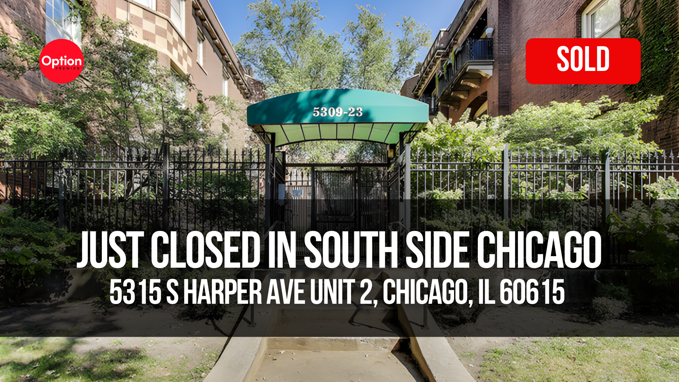 Charming Hyde Park Condo Just Closed — 5315 S Harper Ave Unit 2, Chicago, IL 60615