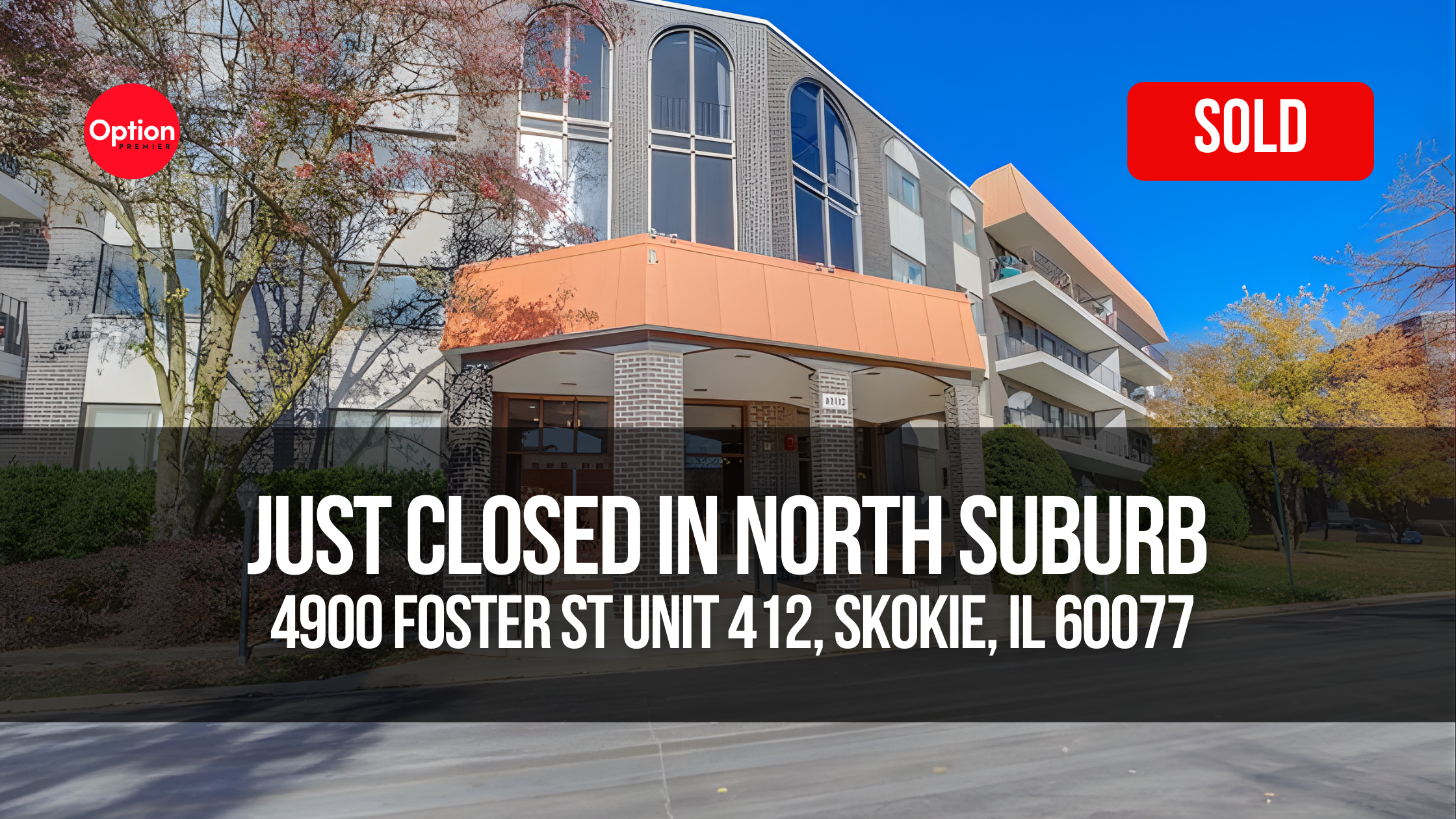 Top-Floor Corner Condo Just Closed in Skokie — 4900 Foster St Unit 412, Skokie, IL 60077